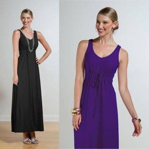 Miik Camilla Drawstring Maxi Dress